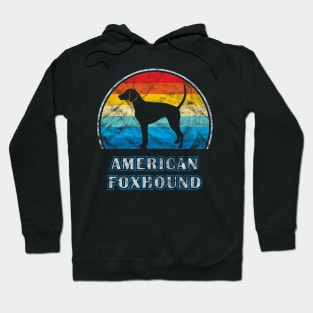 American Foxhound Vintage Design Dog Hoodie